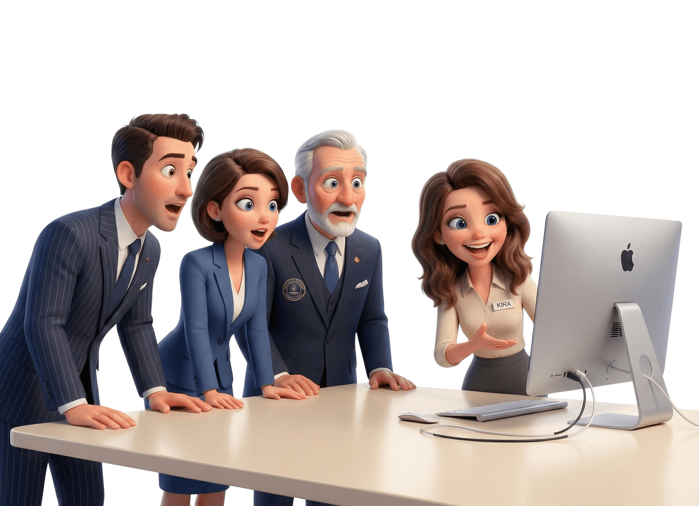 Kira verbindet richtig